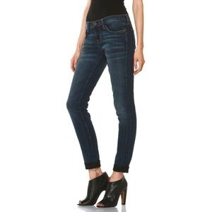 Current/Elliott The Rolled Skinny mid rise Jeans